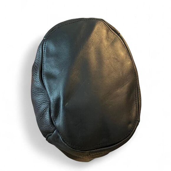 Tahari Black Pebbled Leather Hobo - Picture 5 of 8